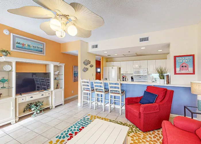 Gulf-front With Access Pools Hot Tub & Sports Courts *